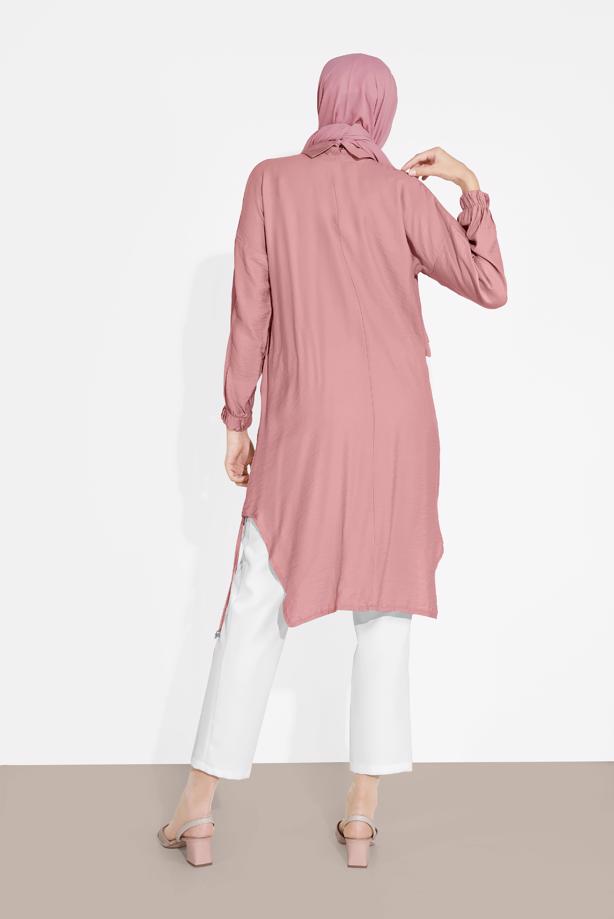 Vêtements hijab  TUNIC WITH POCKETS 7185 - TRENDTESETTÜR