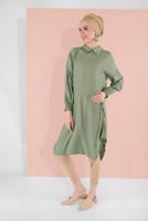 Vêtements hijab VERT TUNIQUE AVEC POCHES 7185 