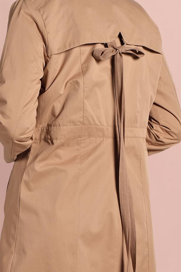 Hijab clothing  HIDDEN BUTTONED TRENCH-COAT 76 - TRENDTESETTÜR