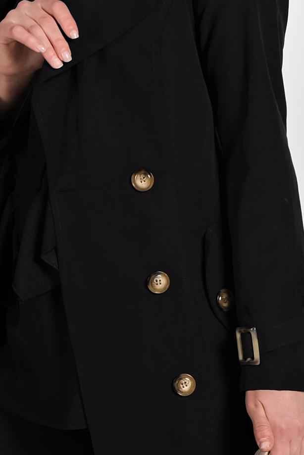 Hijab-Kleidung  KLASİK KESİM KEMERLİ TRENÇKOT 86  - TRENDTESETTÜR