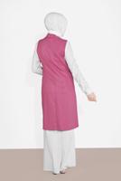 Vêtements hijab FUCHSIA ALVINA GILET ZIPPÉ 4020