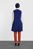 Vêtements hijab BLEU MARINE GILET PLISSÉ ALVINA T 4244
