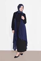 Vêtements hijab BLEU MARINE ALVINA GILET À PAILLETTES T 4283
