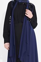Vêtements hijab BLEU MARINE ALVINA GILET À PAILLETTES T 4283