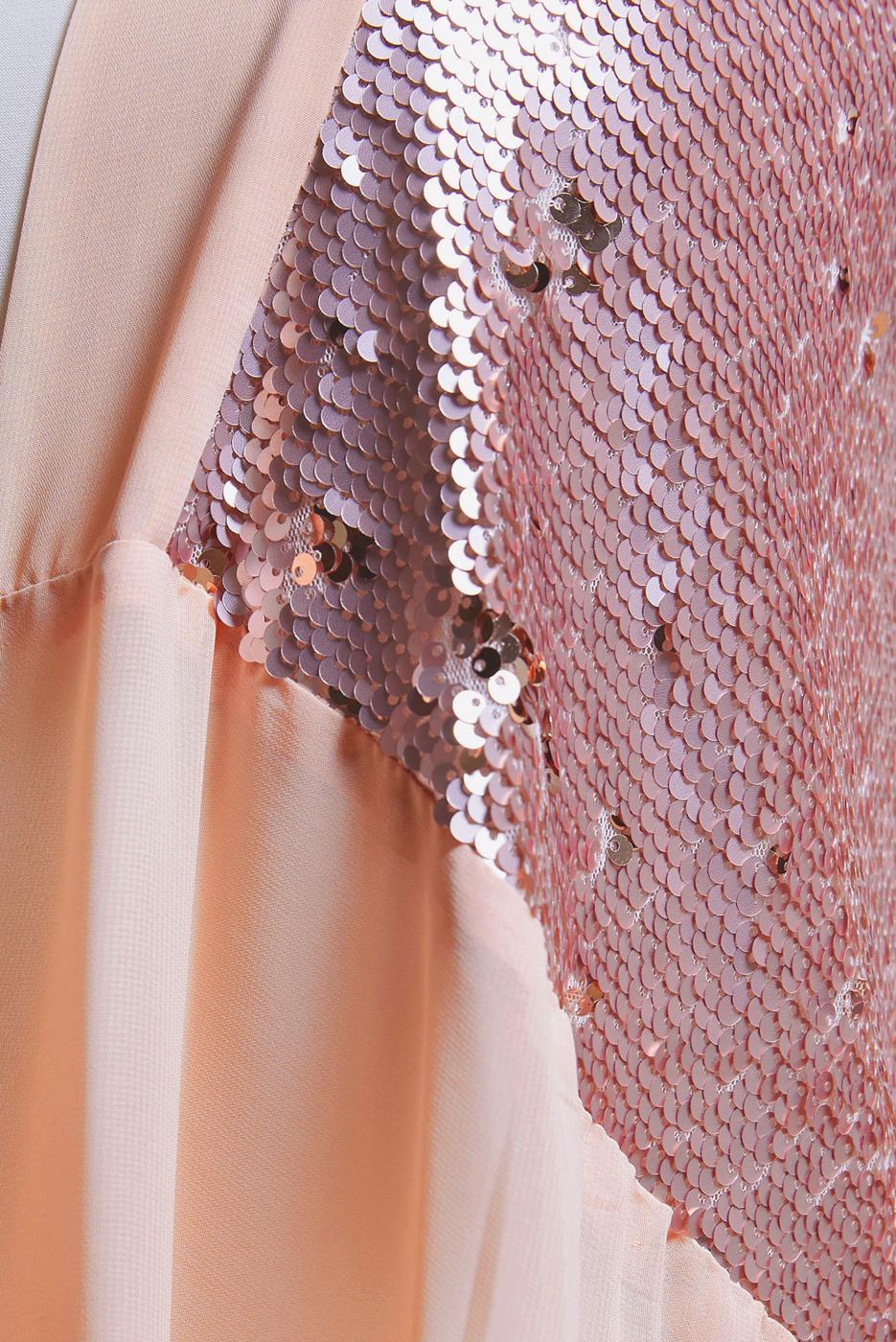 Vêtements hijab POUDRE ALVINA GILET À PAILLETTES T 4283