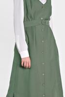 Vêtements hijab KAKI T 4451 ALVİNA  NİLYA YELEK