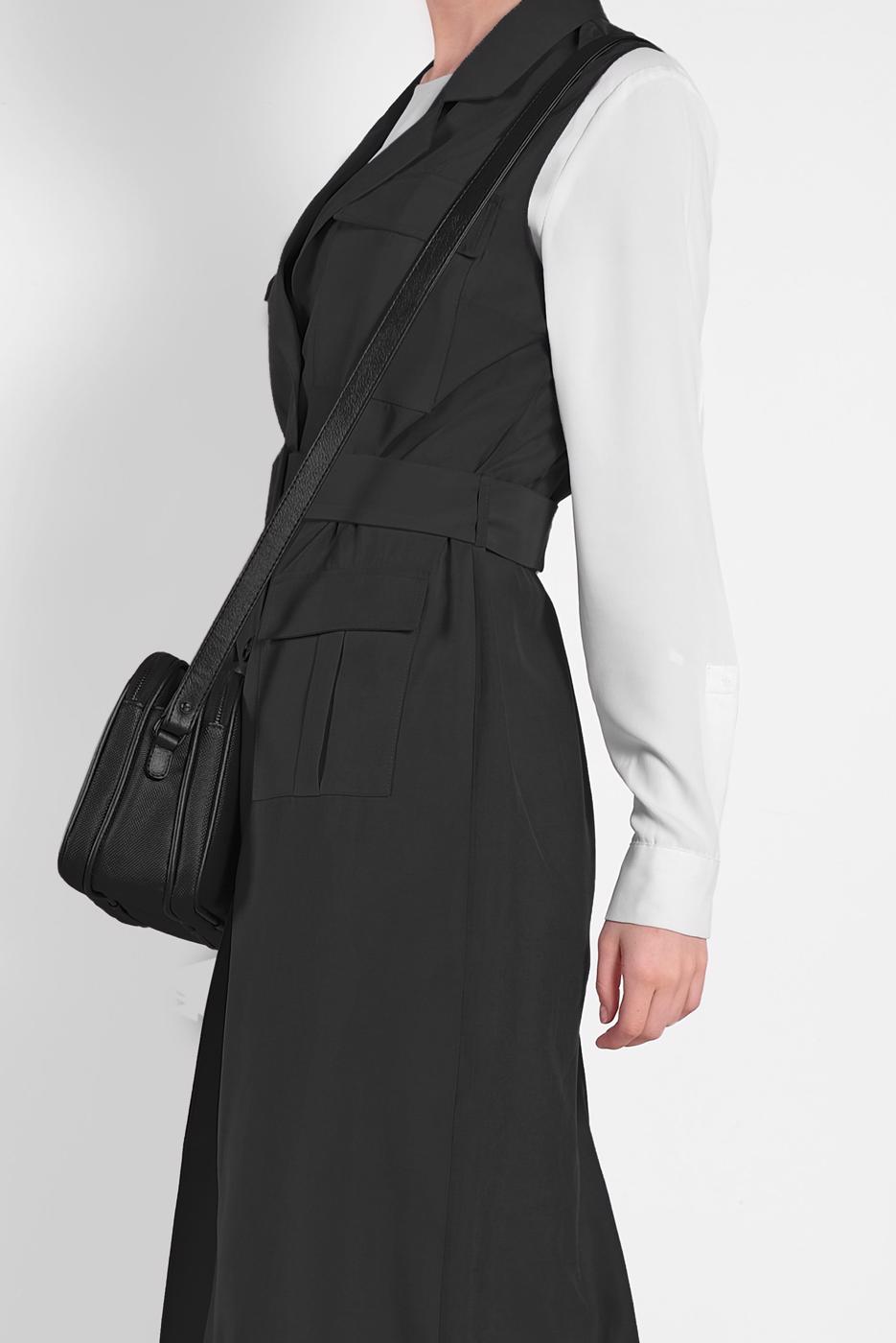 Vêtements hijab NOIR GILET À BOUTONÉ 4452