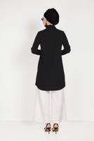 Tesettür giyim KREM ALVİNA GENİŞ PAÇA PANTOLON T 70054