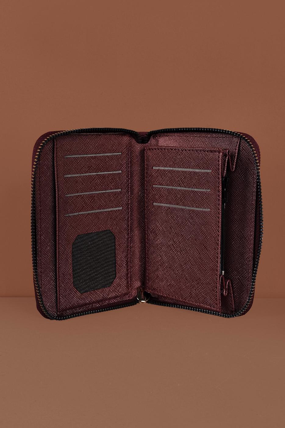 Vêtements hijab ROUGE BORDEAUX ALVİNA PORTE MONNAIE 1025