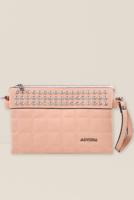 Tesettür giyim PUDRA ALVİNA ZIMBA DETAYLI CLUTCH ÇANTA 1469 
