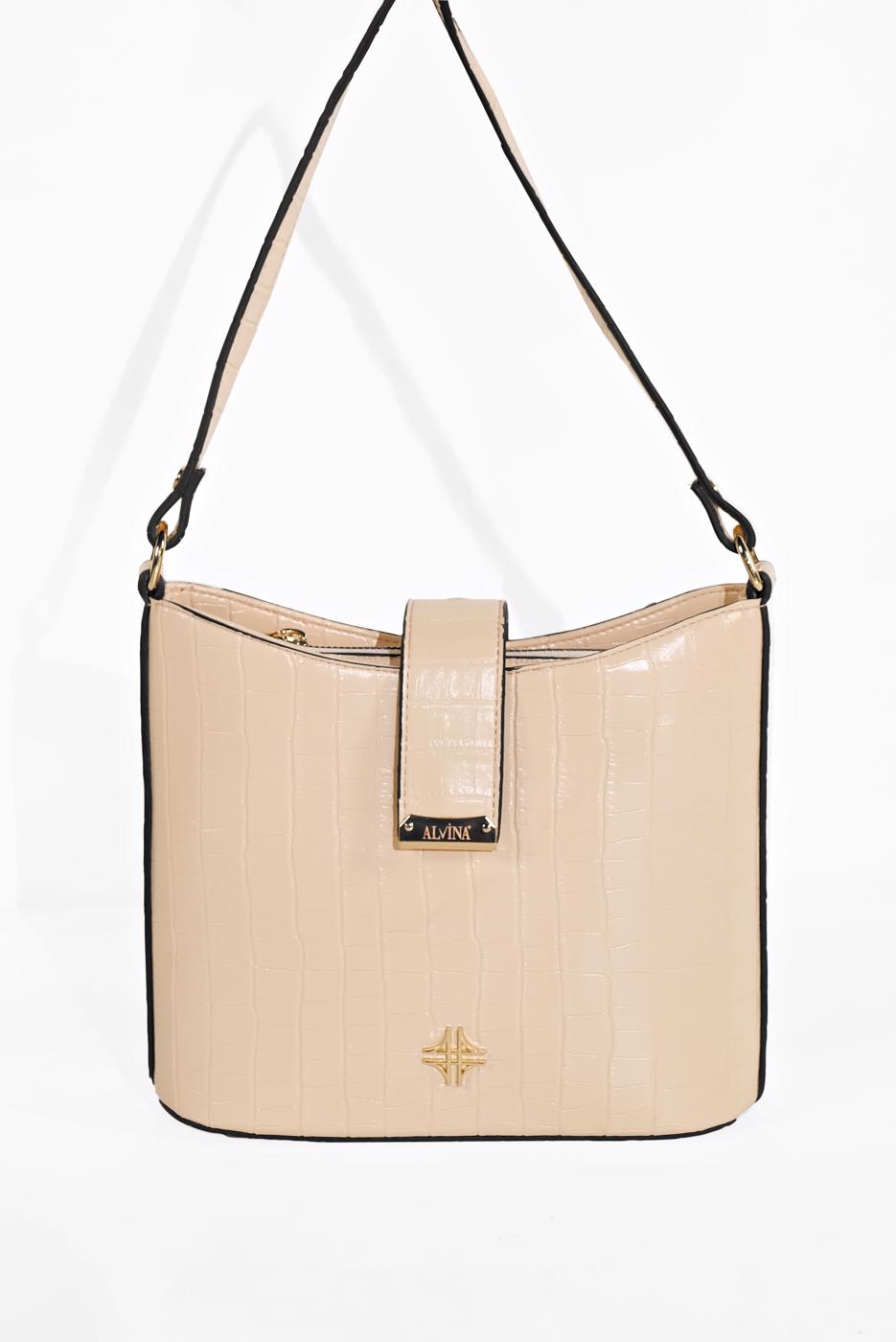 Tesettür giyim PUDRA T 2040 ALVİNA ÇANTA