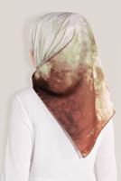 Vêtements hijab TABA ÉCHARPE NUMÉRIQUE ALVİNA 8035