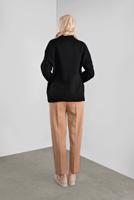 Vêtements hijab NOIR PULL EN TRICOT À VERROTERIES 5605