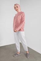 Vêtements hijab ROSE PULL EN TRICOT À VERROTERIES 5605