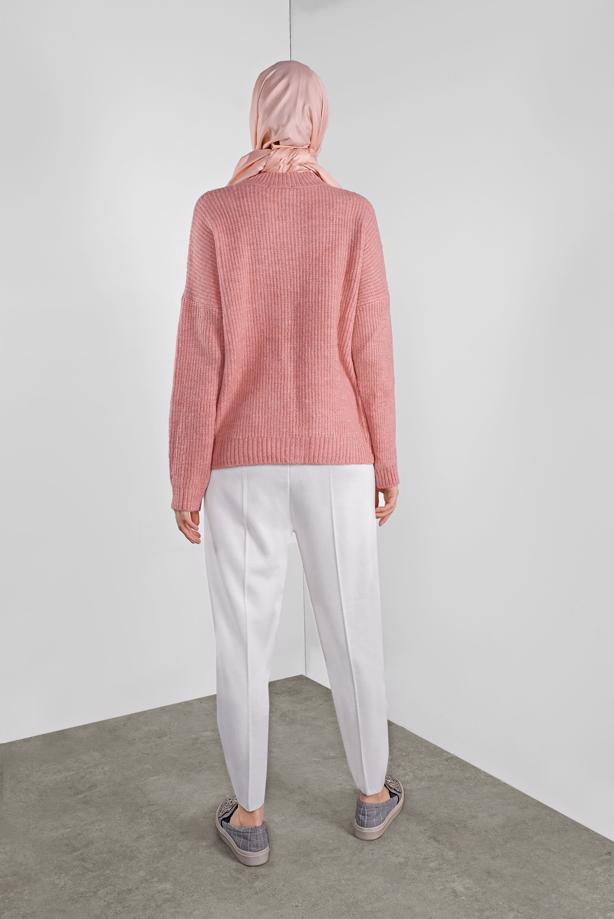 Vêtements hijab  RHINESTONED KNIT SWEATER 5605  - TRENDTESETTÜR