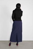 Vêtements hijab NOIR PULL EN TRICOT À COL ROND 6106