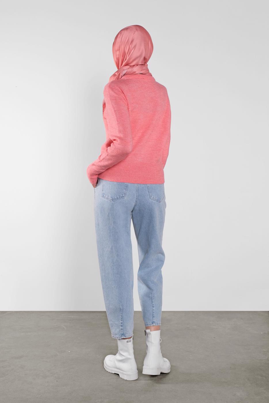 Hijab clothing CORAL CREW-NECK KNITWEAR 6106