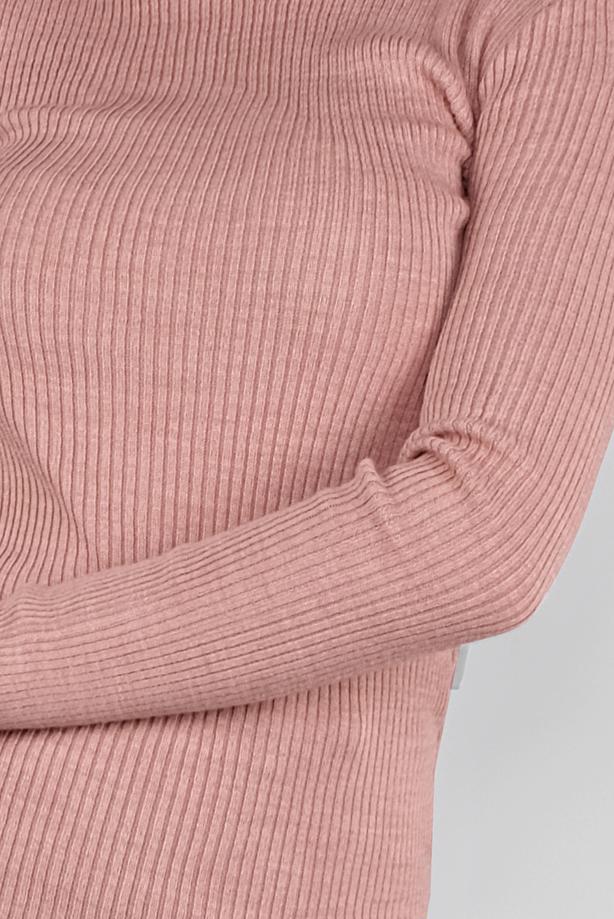 Vêtements hijab POUDRE PULL EN TRICOT À CÔTELÉ 9002  - TRENDTESETTÜR