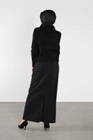 Tesettür giyim SİYAH FİTİLLİ KAZAK 9426 