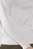 Tesettür giyim KREM FİTİLLİ KAZAK 9426 