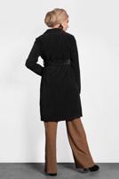 Tesettür giyim SİYAH ALVİNA FİTİLLİ KADİFE CEKET  40351  