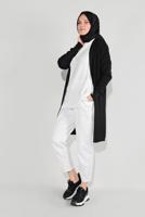 Hijab clothing BLACK KNIT CARDIGAN 64441