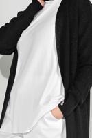 Hijab clothing BLACK KNIT CARDIGAN 64441