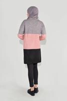 Tesettür giyim SİYAH RENKLİ TRİKO HIRKA 0817 