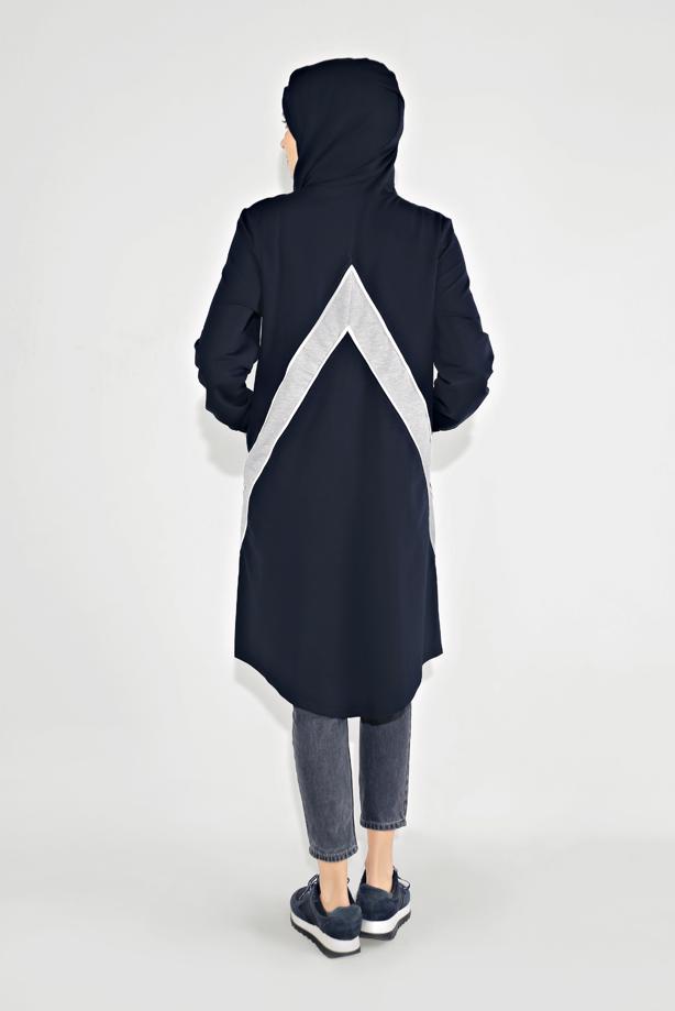 HOODED ZIPPED SPORT JACKET WOMAN HIJAB | TRENDTESETTÜR