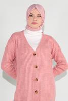 Vêtements hijab ROSE CARDIGAN À NERVURES À TRICOTÉ 6717