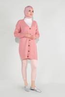 Vêtements hijab ROSE CARDIGAN À NERVURES À TRICOTÉ 6717