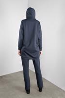 Tesettür giyim GRİ FERMUARLI CEP DETAYLI EŞOFMAN TAKIM 4808