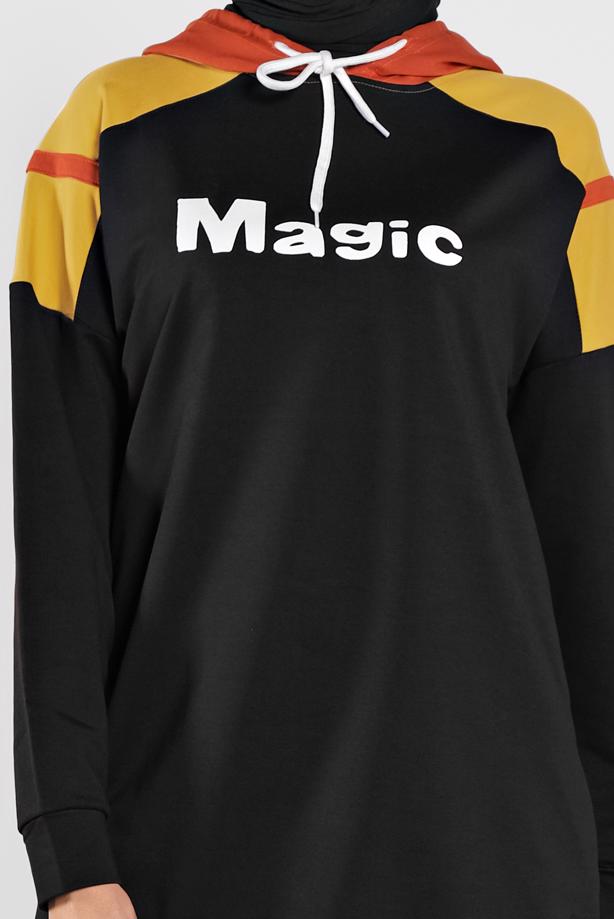 Vêtements hijab  PRINTED TRACKSUIT 6708  - TRENDTESETTÜR