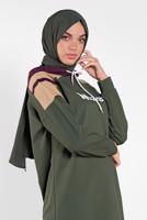 Hijab clothing KHAKI PRINTED TRACKSUIT 6708 
