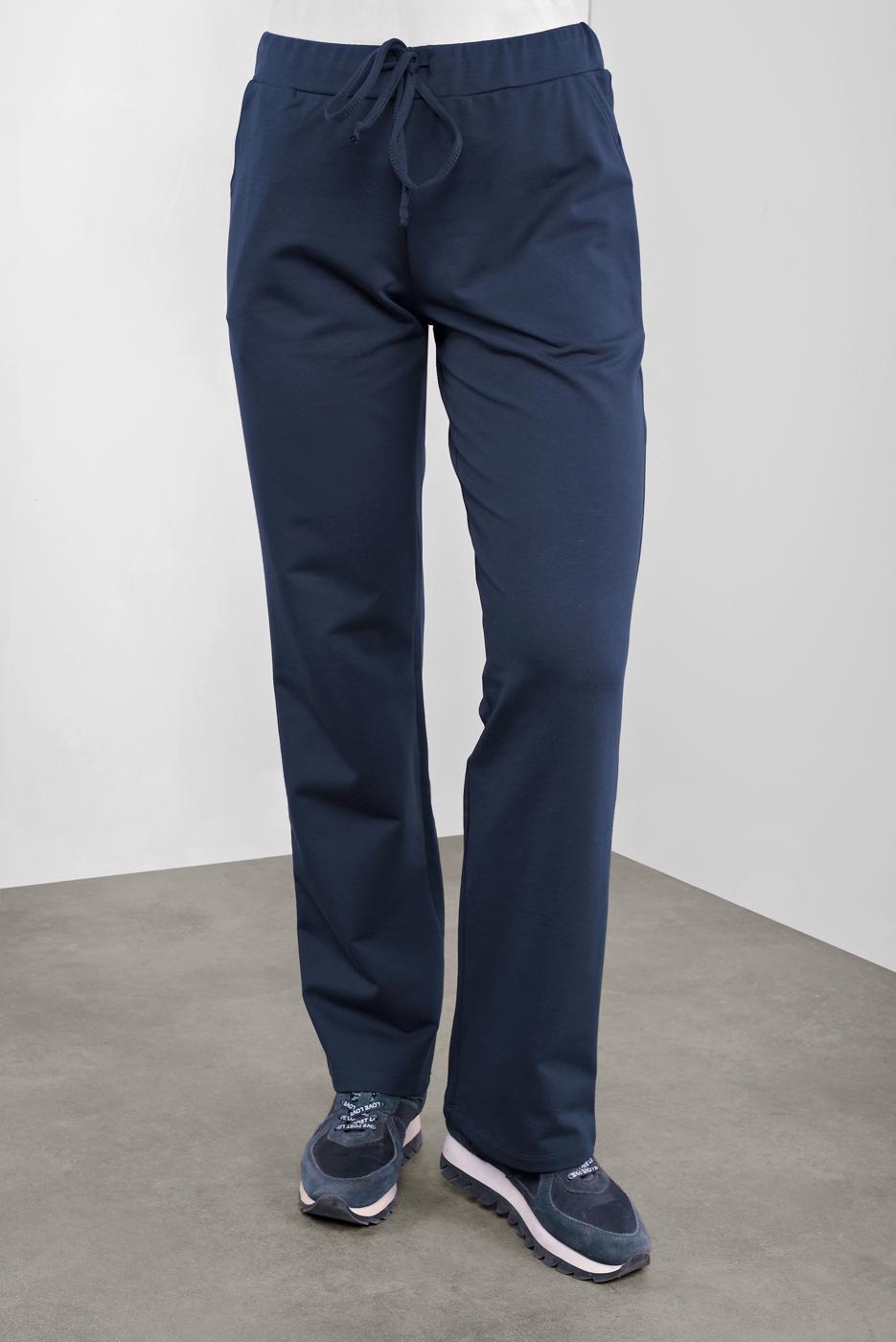 Vêtements hijab BLEU MARINE ALVİNA JOGGER À DÉTAILS NOUÉS 70141