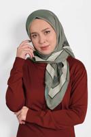 Hijab clothing MINK ALVİNA DIGITAL SCARF 8004 
