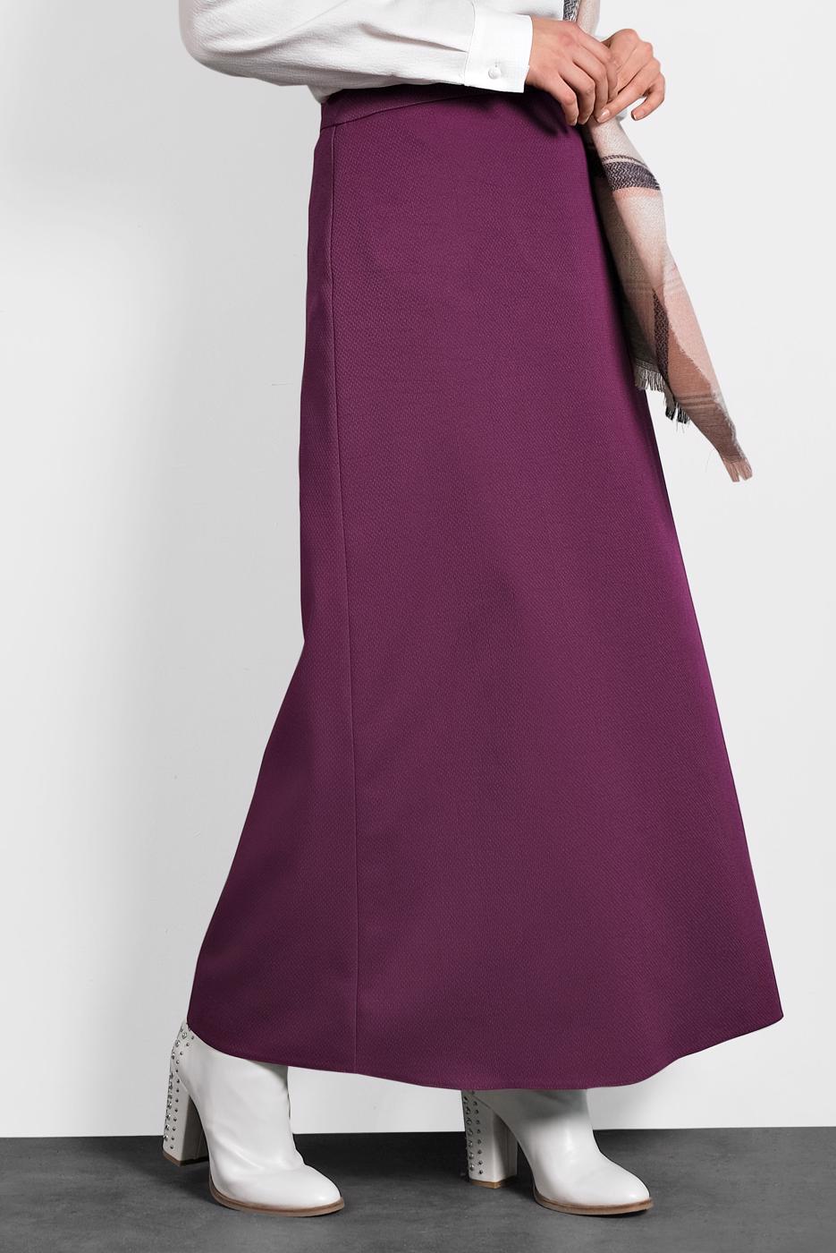 Vêtements hijab POURPRE ALVINA JUPE EN LIGNE A 60018