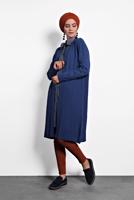 Tesettür giyim LACİVERT ALVİNA TRİKO HIRKA 40035 