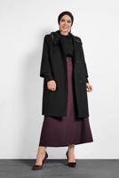 Vêtements hijab NOIR ALVINA CABAN À MANCHES TROIS-QUATRE 90086