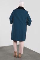 Vêtements hijab BLEU ALVINA CABAN À MANCHES TROIS-QUATRE 90086