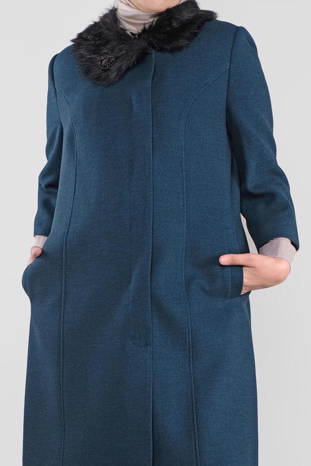 Vêtements hijab BLEU ALVINA CABAN À MANCHES TROIS-QUATRE 90086 - TRENDTESETTÜR