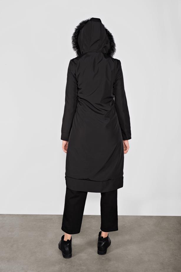 Vêtements hijab  FAUX-FUR-TRIM HOODED COAT 2004 - TRENDTESETTÜR