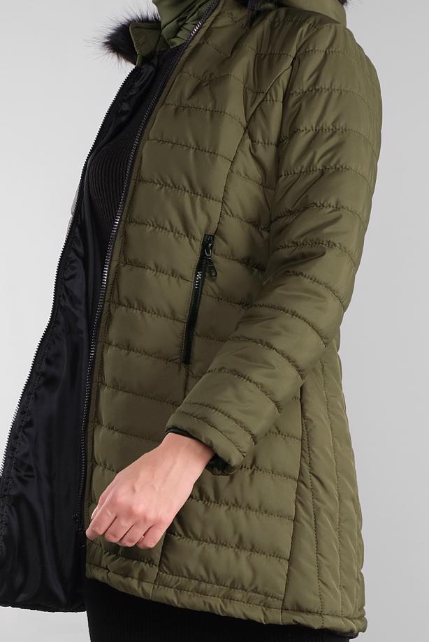 Vêtements hijab  HOODED PUFFER COAT 3001 - TRENDTESETTÜR