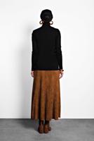 Tesettür giyim SİYAH ALVİNA BOĞAZLI KAZAK 40073 