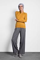 Vêtements hijab ORANGE ALVINA PULL À COL ROND 40073