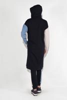 Tesettür giyim LACİVERT KAPÜŞONLU FERMUARLI EŞOFMAN TAKIM 28104 