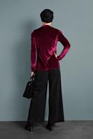 Tesettür giyim SİYAH ALVİNA GENİŞ KESİM PANTOLON T 70038