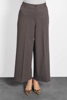 Tesettür giyim KAHVE ALVİNA GENİŞ KESİM PANTOLON T 70038