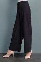 Tesettür giyim LACİVERT ALVİNA GENİŞ KESİM PANTOLON T 70038