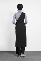 Tesettür giyim SİYAH ALVİNA KEMERLİ PANTOLON TAKIM 40131